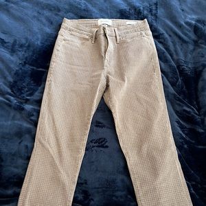 Super cool patterned pants from Frame